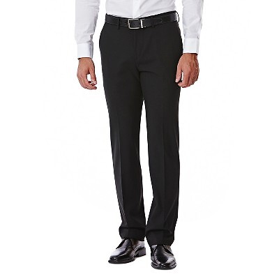 

Haggar Мужские брюки JM Haggar 4-Way Stretch Slim Fit с раздельными классическими брюками 30 x, Черный