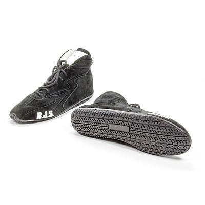 Rjs Safety 500020158, 2 Pack Black Leather Redline Shoe Mid-Top Black Size 12 Sf