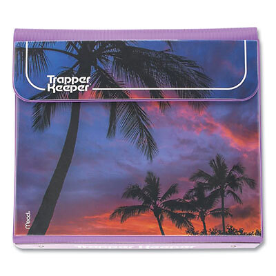 Mead 260038FDE1EC Trapper Keeper 3-ring Pocket Binder, 1'' Capacity, 11.25 X