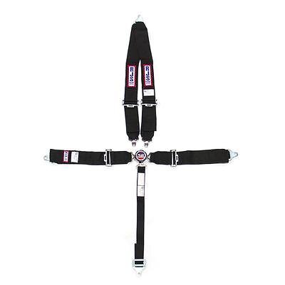 Rjs Safety 1029301, Kit Black 5 Pt Harness System Q/R Bk Roll Bar 2Insub Perform