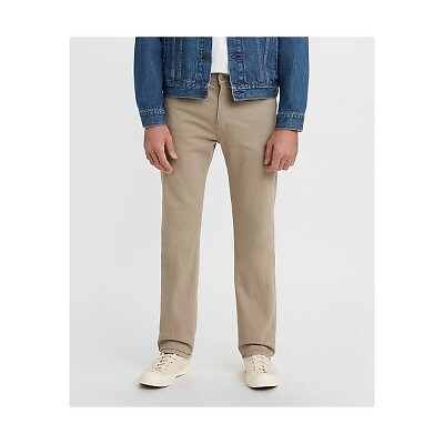 

Мужские прямые джинсы Levis 505 Regular Fit - Желто-коричневые, Tan