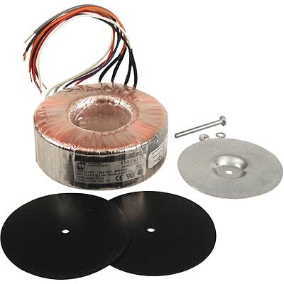 1PC HAMMOND MFG 1182Q9 Transformer, Toroidal Power, 117/234Vi, 120VA, 18VCT at