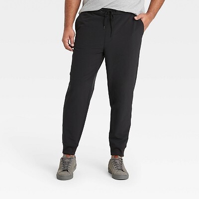 

Мужские брюки-джоггеры Big - Tall Tapered Tech — Goodfellow - Co, черные, Черный