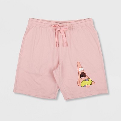 

Мужские пижамные шорты 9 2pk SpongeBob and Patrick Pajama - Розовый