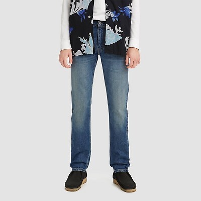 

Мужские джинсы Levis Slim Fit 511 - синие 33x32, Not available