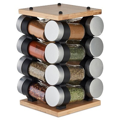 Cole & Mason Blyth 16 Jar Бамбуковая подставка для специй