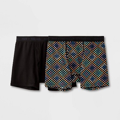 

Мужские супермягкие боксеры Thieves, 2 шт., зеленый