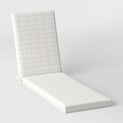 Подушка для шезлонга Woven Grid Outdoor Cream - Threshold