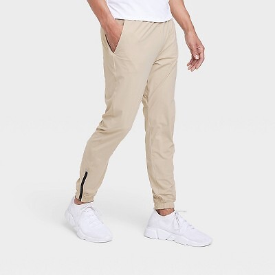 Мужские легкие трикотажные джоггеры — All in Motion Confident Khaki XL