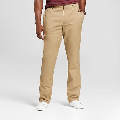 

Мужские брюки чинос Big - Tall Athletic Fit - Goodfellow - Co Sculptural Tan