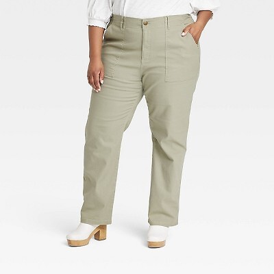 

Женские брюки прямого кроя больших размеров - Knox Rose Green XXL, Зеленый