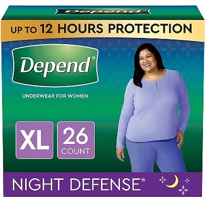 Нижнее белье от недержания для взрослых Depend Night Defense для женщин - на ночь