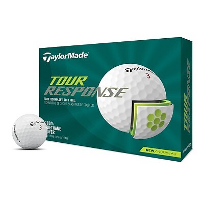 Мячи для гольфа TaylorMade Tour Response, 12 шт., белые