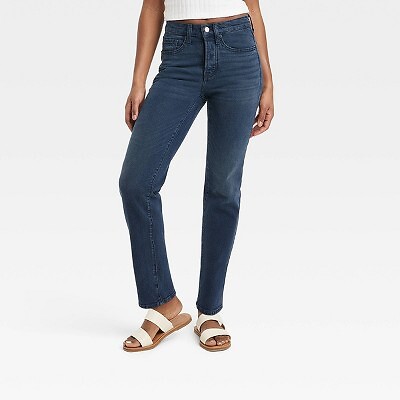 Universal Thread Women's Mid Rise Slim Fit Ankle Jeans Midweight