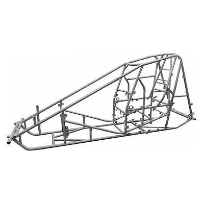 Triple X Race SC-CH-1000872HNW, Sprint Car Chassis Bare Non-Wing 87-40, 