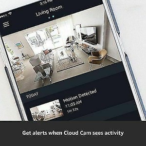 NEW! Amazon Cloud Cam Indoor Security Camera - White SEALED FREE SHIPPING!
