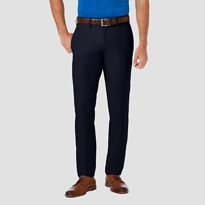 

Мужские повседневные брюки Cool 18 PRO Slim Fit без защипов - темно-синие, Navy blue