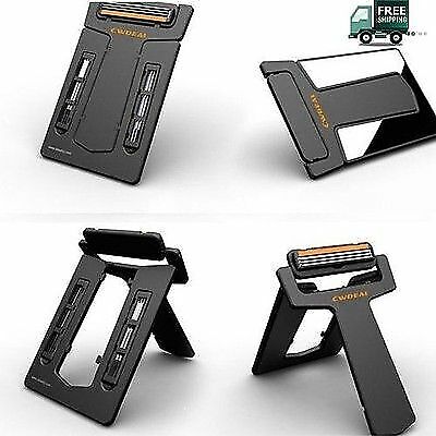 Carzor Credit Card Style Portable Wallet Shaver Razor Blades a...