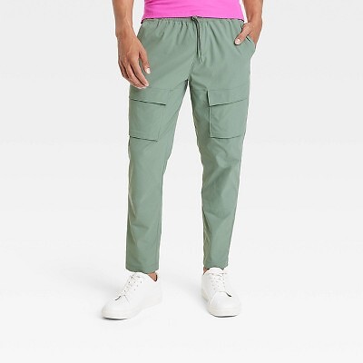 All In Motion Men's Sports Outdoor Pants UPF 50+ Cargo Pockets