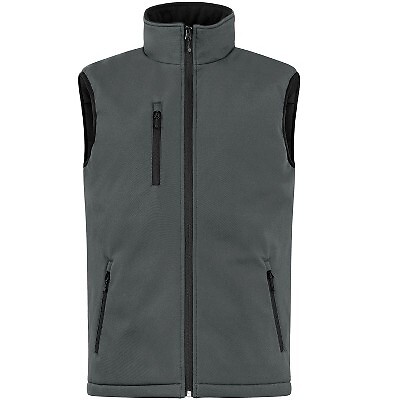 Clique Equinox Insulated Mens Softshell Жилет - Pure Slate - XL