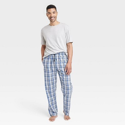 

Мужская пижама в клетку Hanes Premium, 2 шт., синий