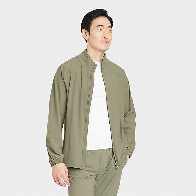 

Мужская легкая трикотажная куртка - All in Motion Wood Grey, Серый