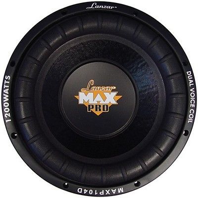 Lanzar 10" Auto Subwoofers
