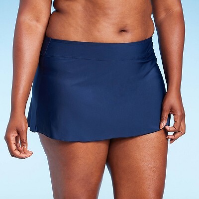 

Женская плавательная юбка с эластичной резинкой на талии - Kona Sol Navy Blue