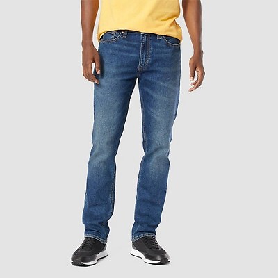 

Мужские зауженные джинсы ADNIZEN from Levis 231 Athletic Fit — синий деним