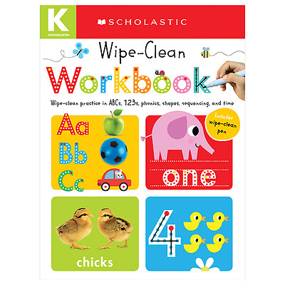 Kindergarten Wipe-Clean Workbook: Scholastic Early Learners (Wipe-Clean...