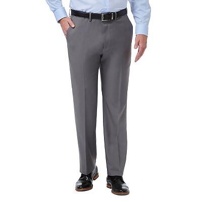 

Haggar Мужские Классические Классические Брюки Premium Comfort 4-Way Stretch Flat Front Classic Fit -, Серый