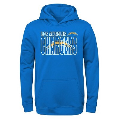 

Толстовка с капюшоном и длинными рукавами для мальчиков NFL Los Angeles Chargers - L, Not available