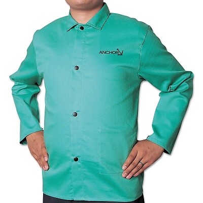Flame Retardant (FR) Cotton Sateen Jacket, 2X-Large, Visual Green ORS Nasco BEST