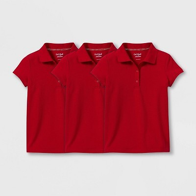 

Рубашка-поло из пике с короткими рукавами для девочек - Cat - Jack Red XXL Plus, Not available