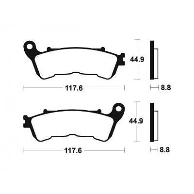 36215939 - Tecnium Plaquettes De Frein FrittÃEs Mss328