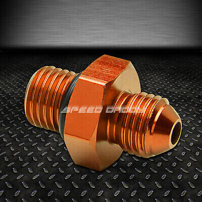 4AN AN4 7/16-20 UNF ШЛАНГ МАСЛЯНОЙ/ТОПЛИВНОЙ МАГИСТРАЛИ, СОЕДИНИТЕЛЬНЫЙ ШТУЦЕР ДЛЯ МУЖЧИН И ЖЕНЩИН, ПЕРЕХОДНИК ЗОЛОТОЙ