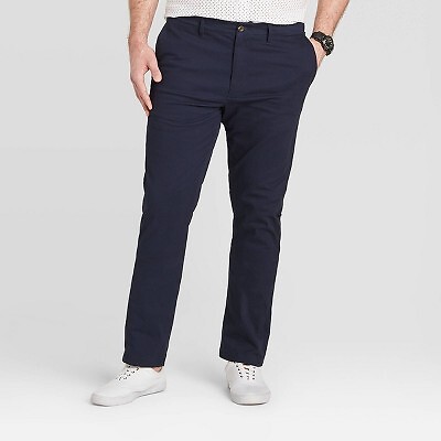

Мужские облегающие брюки чинос Big - Tall Every Wear - Goodfellow - Co Blue, Синий