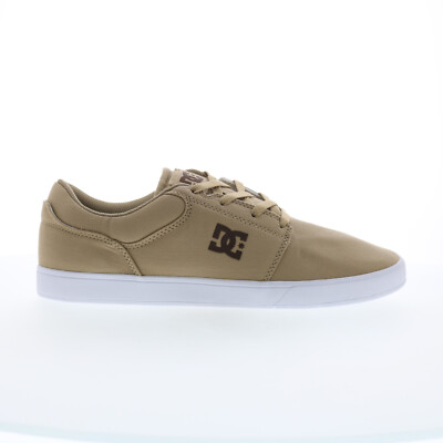 DC Crisis 2 ADYS100647-BTN Mens Brown Canvas Skate Inspired Sneakers Shoes