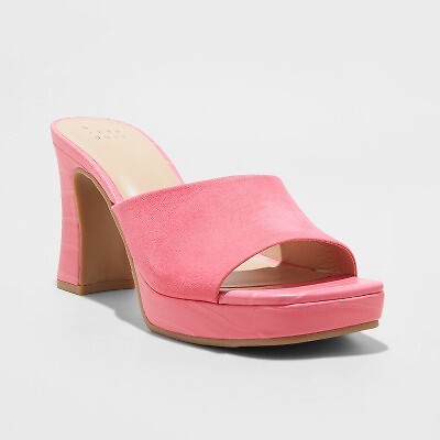 

Женские туфли-мулы на платформе Darla — A New Day Pink 11, Розовый