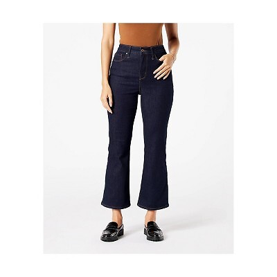 

Женские укороченные расклешенные джинсы DENIZEN from Levis с высокой посадкой - Runaway, Runaway rinse