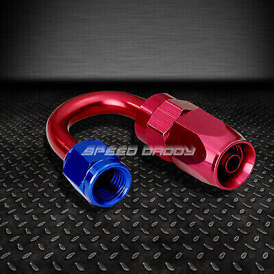 УНИВЕРСАЛЬНЫЙ -4AN AN4 4-ПОВОРОТНЫЙ НА 180 ГРАДУСОВ КОНЦЕВОЙ ФИТИНГ/ПЕРЕХОДНИК ДЛЯ ШЛАНГА МАСЛЯНОЙ/ТОПЛИВНОЙ МАГИСТРАЛИ