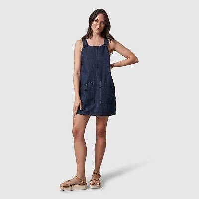 

Женский комбинезон United By Blue из органического материала - синий деним, Blue denim