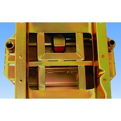 Milodon 31581, One Cadmium Steel Bbm R/R 7Qt Oil Pan W/External Pick-Up Performa