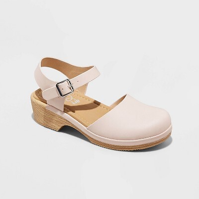 Девочки Daisy Clog Heels - арт-класс Blush 5