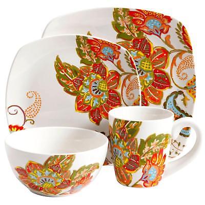 Vajilla Gibson Varios Colores Floral & serveware