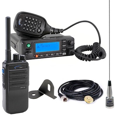 RUGGED RADIOS Radio Kit for Jeep RDH Digital UHF- JEEP-KIT-RDM-U