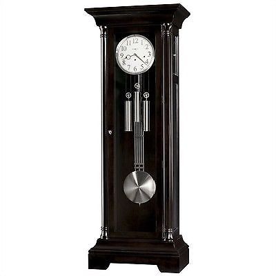 Negro Relojes de pie de bambú