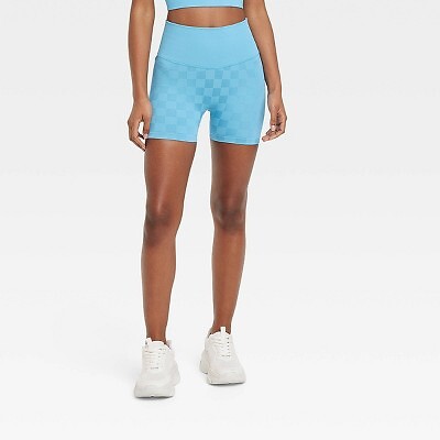 

Женские жаккардовые бесшовные велосипедки 3,5 дюйма - JoyLab Light Blue L, Not available