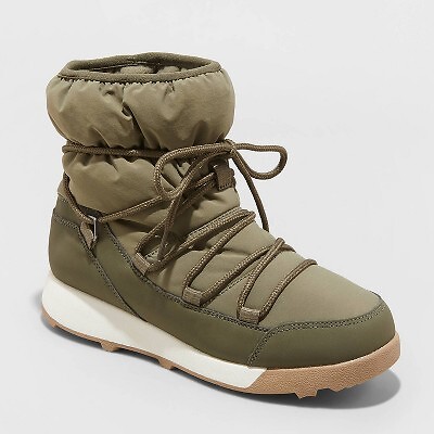 

Женские зимние ботинки Cara — All in Motion оливково-зеленый, Olive green
