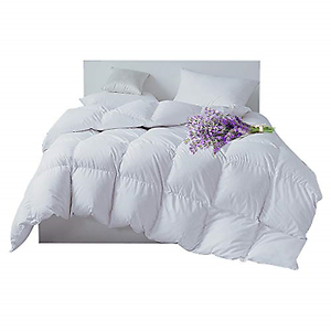 Natural Duvets Down Comforters White Goose Insert Lavender